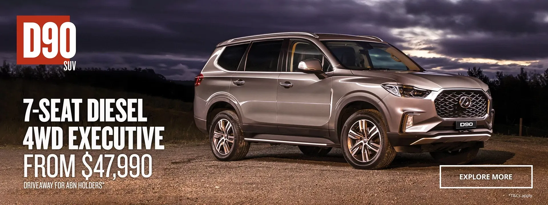 LDV  D90 SUV