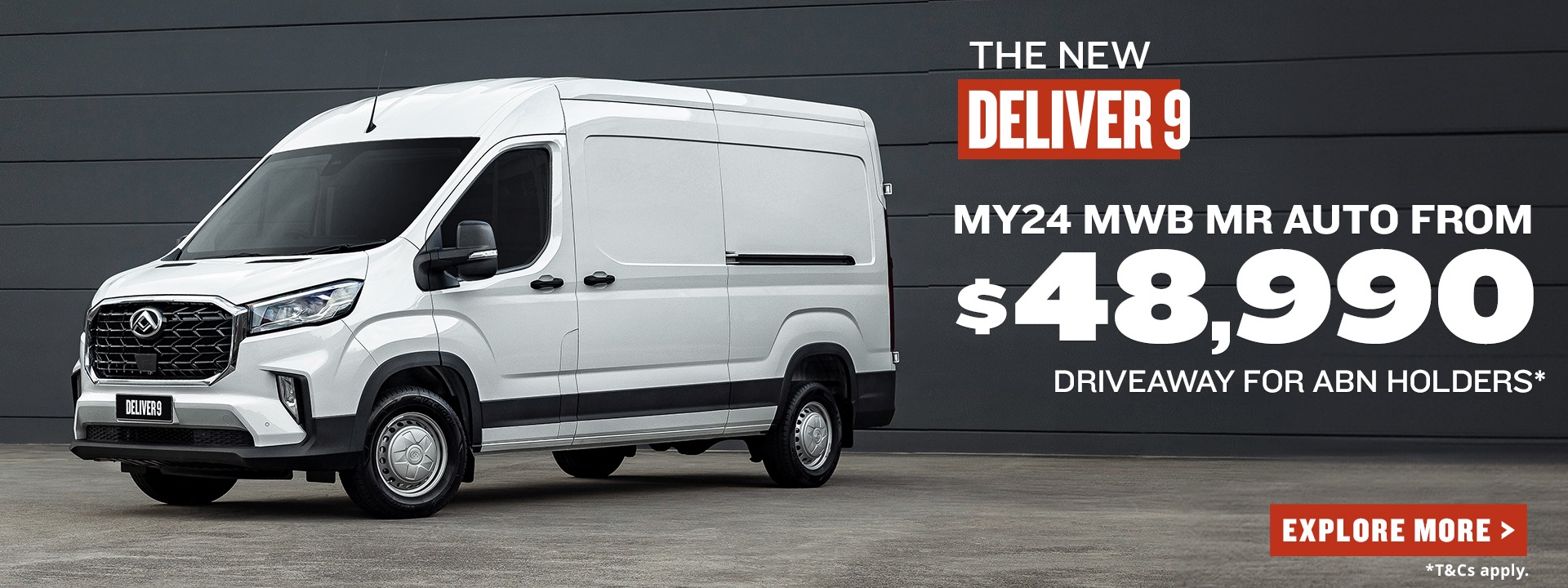 LDV Deliver 9 Large Van
